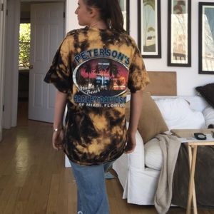 Oversized Harley Davidson Distressed T-Shirt